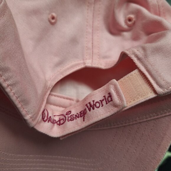 Walt Disney World Mickey Pink Hat Youth Adjustable Cap Girl Princess Vacation - Picture 4 of 6